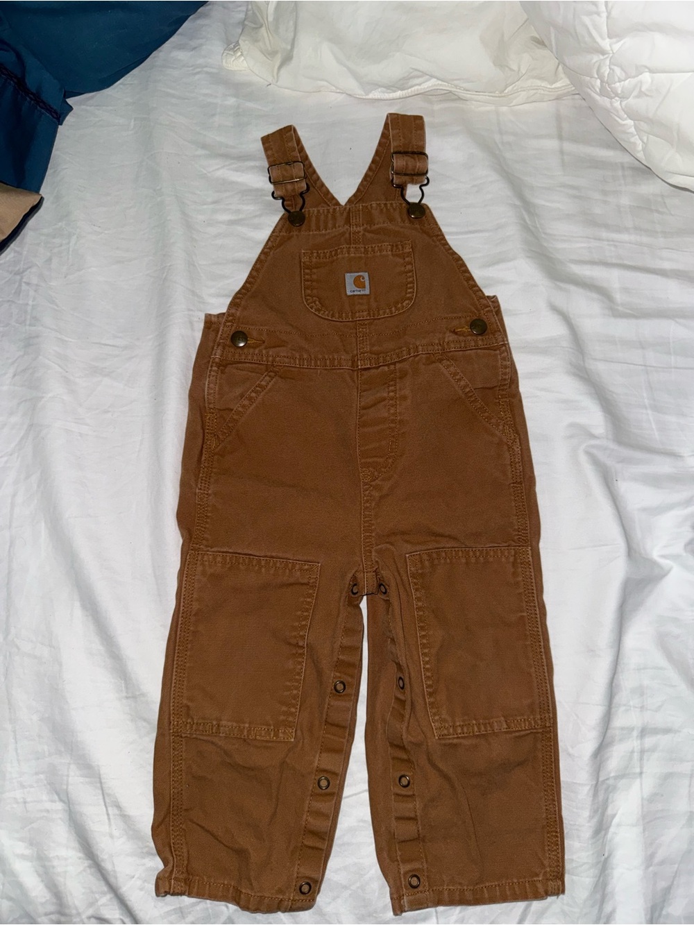 Carhartt Kids Brown Overalls